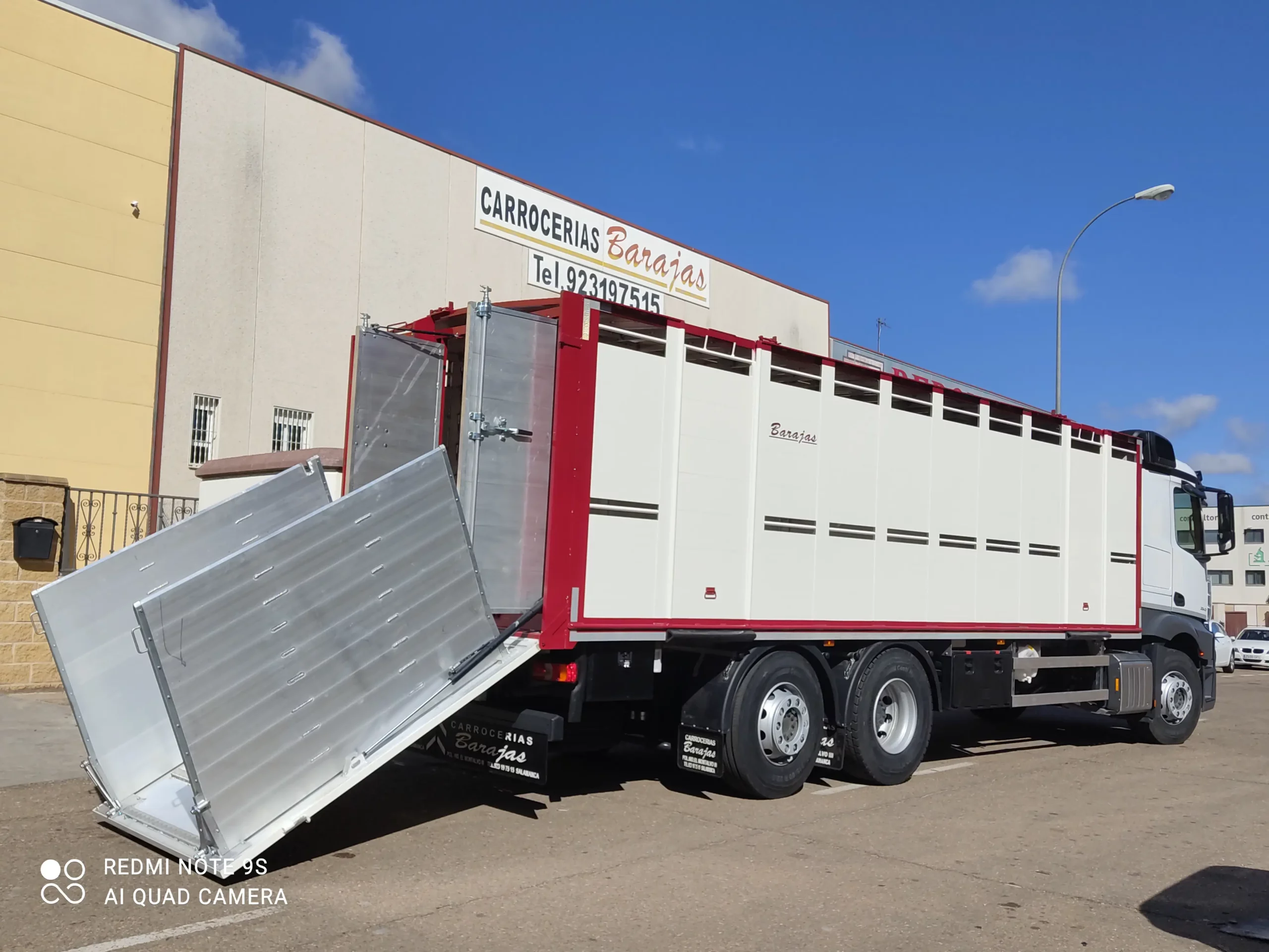 camiones para ganado bovino